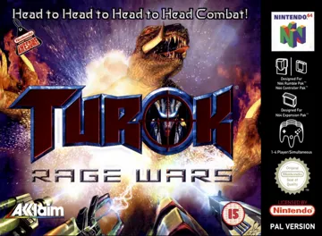 Turok - Rage Wars (Europe) (En,Fr,It) box cover front